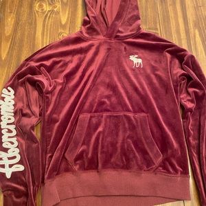 Velvet hoodie
